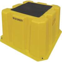 Escabeaux emboîtables industriels, 25" x 25" x Hauteur 14-3/4" We Share Industrial Supply