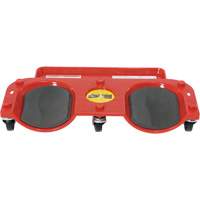 Socle roulant pour les genoux, Plastique, Rouge, Capacit&eacute; 350 lb We Share Industrial Supply