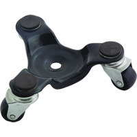 Leg Dolly, 200 lbs. Capacity, Steel Frame, 2.45" H We Share Industrial Supply