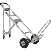 Three-Position Spartan III Convertible Hand Truck, Aluminum, 750 lbs. Capacity We Share Industrial Supply