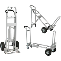 Three-Position Spartan III Convertible Hand Truck, Aluminum, 750 lbs. Capacity We Share Industrial Supply