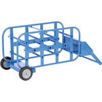 Portable Wire Reel Caddy, Steel, 11 Rod, 19-1/2" W x 43-1/4" H x 17-1/2" D, 150 lbs. Capacity We Share Industrial Supply
