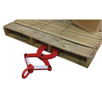 Heavy Duty Pallet Puller, 16 lbs. Weight, 5" Jaw Opening, 6000 lbs. Pulling Capacity, 2" Jaw Height We Share Industrial Supply