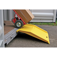 Rampe portable en poly pour contenant d'exp&eacute;dition, Capacit&eacute; de 750 lb, 35" la x 36" lo We Share Industrial Supply