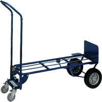 Chariot de manutention industriel convertible de luxe, Acier, Capacit&eacute; 1000 lb We Share Industrial Supply