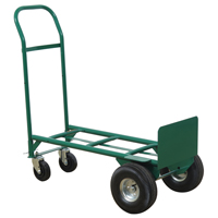 Greenline Economical Convertible Hand Truck, Steel, 600 lbs. Capacity We Share Industrial Supply