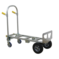 SPTN-JR-T18-SR Spartan Jr. Convertible Hand Truck, Aluminum, 1000 lbs. Capacity We Share Industrial Supply
