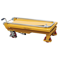 Table &eacute;l&eacute;vatrice &agrave; ciseaux hydraulique, 17,75" lo x 27,5" la/27-1/2" lo x 17-3/4" la, Acier, Capacit&eacute; 330 lb We Share Industrial Supply