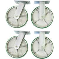 8" Caster Set for Platform Truck We Share Industrial Supply