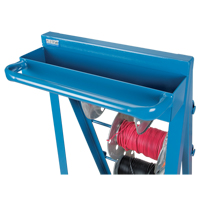 Portable Wire Reel Caddy, Steel, 4 Rod, 24-1/2" W x 49" H x 23" D, 400 lbs. Capacity We Share Industrial Supply