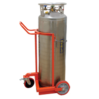 Grand chariot LCC pour bouteille de gaz liquide, Roues Polyur&eacute;thane, Base de 20" la x 20" p, 1000 lb We Share Industrial Supply