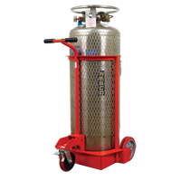 Grand chariot LCC pour bouteille de gaz liquide, Roues Polyur&eacute;thane, Base de 20" la x 20" p, 1000 lb We Share Industrial Supply