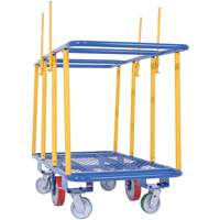 Horizontal Panel Cart, 63-7/16" x 28-1/2" x 40-15/16", 2000 lbs. Capacity We Share Industrial Supply