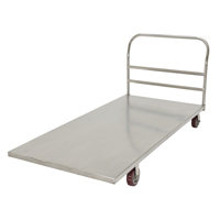 Platform Truck, 72" L x 36" W, 2000 lbs. Capacity, Polyurethane Casters We Share Industrial Supply