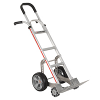Diable autostabilisant, Prise Combinaison, Aluminium, Hauteur de 55'', Capacit&eacute; 500 lb We Share Industrial Supply
