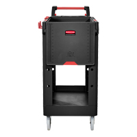 Heavy-Duty Adaptable Utility Cart, 2 Tiers, 17-3/4" x 36" x 46-1/5", 500 lbs. Capacity We Share Industrial Supply