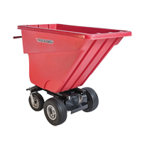 Chariot &agrave; bascule motoris&eacute;, Capacit&eacute; 13.5 cu.ft., 45" h x 27" la x 68" p We Share Industrial Supply