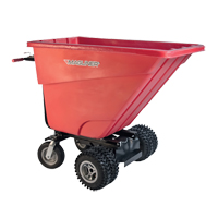 Chariot &agrave; bascule motoris&eacute;, Capacit&eacute; 13.5 cu.ft., 45" h x 33-1/2" la x 68" p We Share Industrial Supply