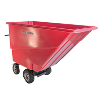 Chariot &agrave; bascule motoris&eacute;, Capacit&eacute; 27 cu. ft., 51" h x 81" la x 33" p We Share Industrial Supply