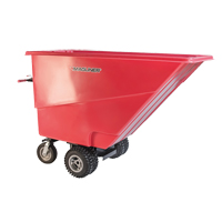 Chariot &agrave; bascule motoris&eacute;, Capacit&eacute; 27 cu. ft., 51" h x 81" la x 33" p We Share Industrial Supply