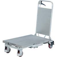 Table &eacute;l&eacute;vatrice hydraulique manuelle &agrave; ciseaux, 27-1/2" lo x 17-5/8" la, Partiellement en acier inoxydable, Capacit&eacute; 400 lb We Share Industrial Supply