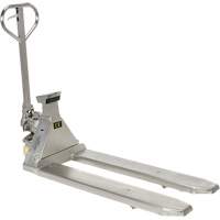 Scale Pallet Truck, 45.69" L x 21.875" W, 5000 lbs. Cap. We Share Industrial Supply