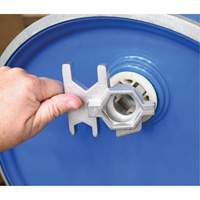 Cl&eacute; pour baril, Ouverture de 3/4"/2", Poign&eacute;e 9-1/2", Acier inoxydable We Share Industrial Supply