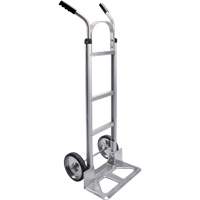 Diable d&eacute;mont&eacute;, Prise Double, Aluminium, Hauteur de 50-5/8", Capacit&eacute; 500 lb We Share Industrial Supply