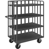 Open Portable Shelf Cart, 4 Tiers, 31-1/8" W x 57-1/2" H x 56-1/8" D, 3600 lbs. Capacity We Share Industrial Supply