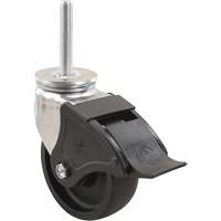 Emaxx RollX Wow Caster, Swivel with Brake, 4" (101.6 mm) Dia., 1200 lbs. (544.3 kg.) Capacity We Share Industrial Supply