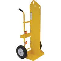 Welding Cylinder Torch Cart, Foam-Filled Wheels, 23-13/16" W x 22-13/16" L Base, 500 lbs. We Share Industrial Supply