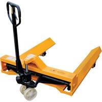 Transpalette pour mat&eacute;riaux en rouleaux, Acier, 48" lo x 7,5" la, Capacit&eacute; 4000 lb We Share Industrial Supply