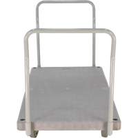 Heavy Duty Plastic Platform Truck, 60" L x 30" W, 3000 lbs. Cap., Polyurethane Wheels We Share Industrial Supply