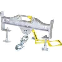 Double Swivel Hoisting Hook, 7-1/4" x  2-1/2" Fork Pocket We Share Industrial Supply