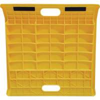 Rampe de trottoir portable en poly pour diable, Capacit&eacute; de 1000 lb, 27" la x 27" lo We Share Industrial Supply