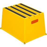 Escabeau industriel, 20-7/8" x 12-3/16" x Hauteur 12" We Share Industrial Supply