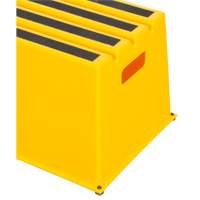 Escabeau industriel, 20-7/8" x 12-3/16" x Hauteur 12" We Share Industrial Supply
