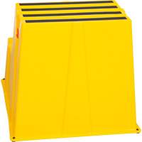Escabeau industriel, 2 marches, 26" x 22-7/16" x Hauteur 19-11/16" We Share Industrial Supply
