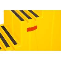 Escabeau industriel, 3 marches, 34-13/16" x 22-7/16" x Hauteur 28-1/2" We Share Industrial Supply