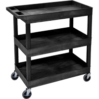Tub Cart, 3 Tiers, 35-1/4" x 36-1/4" x 18", 300 lbs. Capacity We Share Industrial Supply
