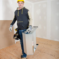 Portable Work-Stand Saw Horse, Aluminum Frame, 12-1/4" D x 24" H We Share Industrial Supply
