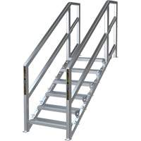 Syst&egrave;me d'escalier modulaire pour la construction de 6-10 marches SmartStairs, 75" ha We Share Industrial Supply