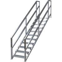 Syst&egrave;me d'escalier modulaire pour la construction de 11-16 marches SmartStairs, 120" ha We Share Industrial Supply