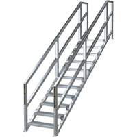 Syst&egrave;me d'escalier modulaire pour la construction de 11-16 marches SmartStairs, 120" ha We Share Industrial Supply