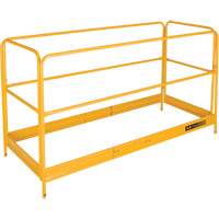 Trousse de garde-corps pour &eacute;chafaud Jobsite Series, 29-1/4" p x 44-1/2" h We Share Industrial Supply