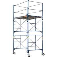 Tour d'&eacute;chafaudage compl&egrave;te avec roulettes, 69-1/2" p x 178" h We Share Industrial Supply