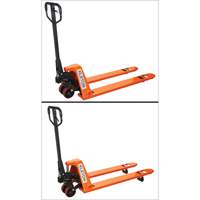 Transpalettes hydrauliques &agrave; profil bas, 48" lo x 20,5" la, Capacit&eacute; de 3300 lb We Share Industrial Supply