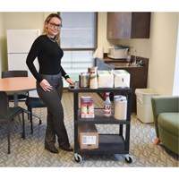 Electric Utility Cart, 3 Tiers, 24" x 42" x 18", 300 lbs. Capacity We Share Industrial Supply