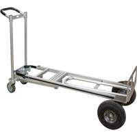 Chariot &agrave; main convertible 3-en-1, Aluminium, Capacit&eacute; 600 lb We Share Industrial Supply
