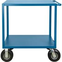  Chariot &agrave; tablettes pour l'ext&eacute;rieur, 2 Tiers, 18" la x 39" h x 33" p, Capacit&eacute; 1200 lb We Share Industrial Supply